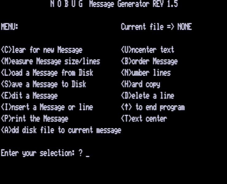 Screen shot